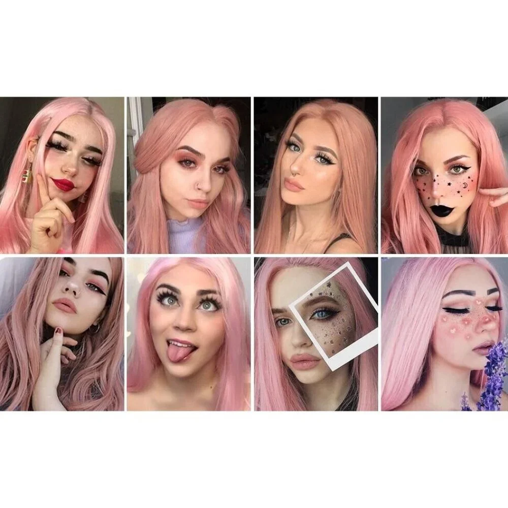 Pink Wig Full 24